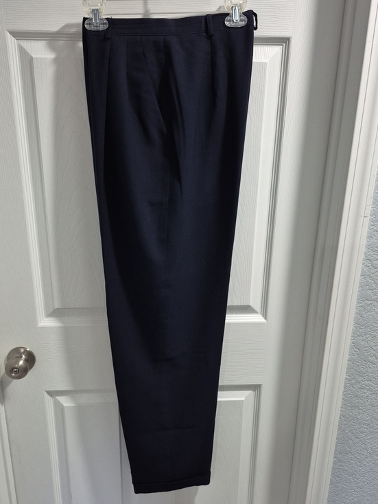 Ralph Lauren Pants - Ralph Lauren Women’s Navy Pleated Dress Trousers